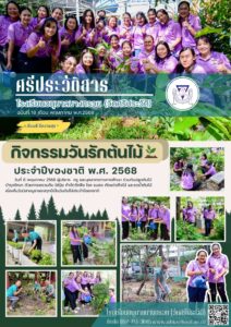 โรงเรียนอนุบาลบางกรวย()กิจกรรมวันรักต้นไม้ประจำปีของชาติ พ.ศ. 2568